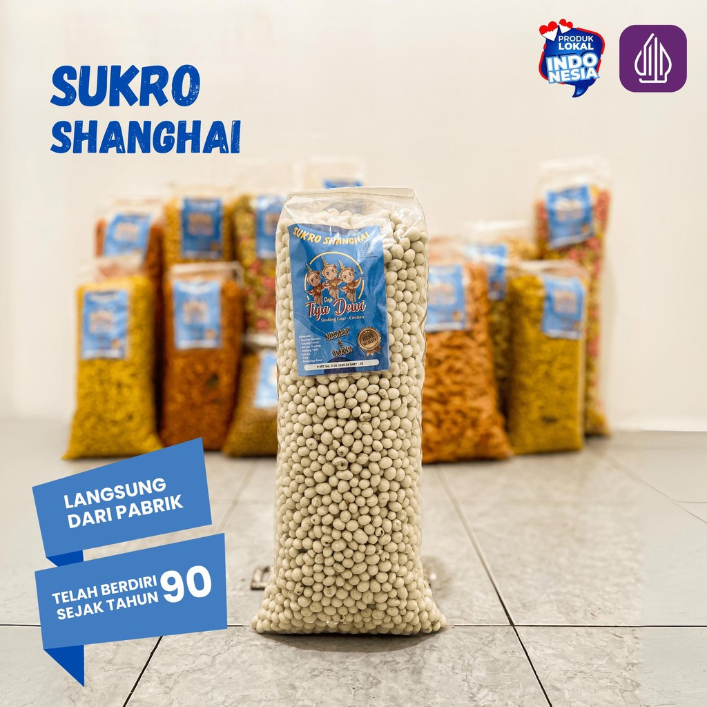 

KACANG SUKRO SHANGHAI 1KG 1 BALL SUKRO KACANG ATOM KACANG SUKRO PUTIH Camilan Snack