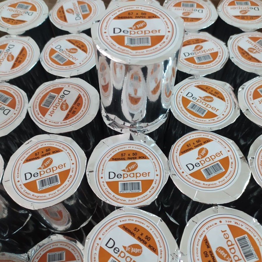 

THERMAL DEPAPER CORELESS 57X50 PAPER JAP
