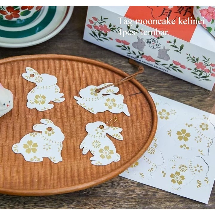 

pekanbaru / Hang Tag Mooncake/ Label Kotak Kue Bulan Per Lembar