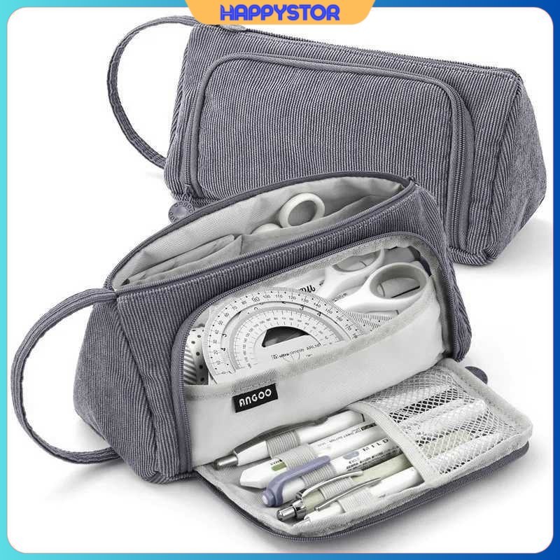 

Toddi Tempat Pensil Multi Layer Pencil Case Pouch Stationery - KV23