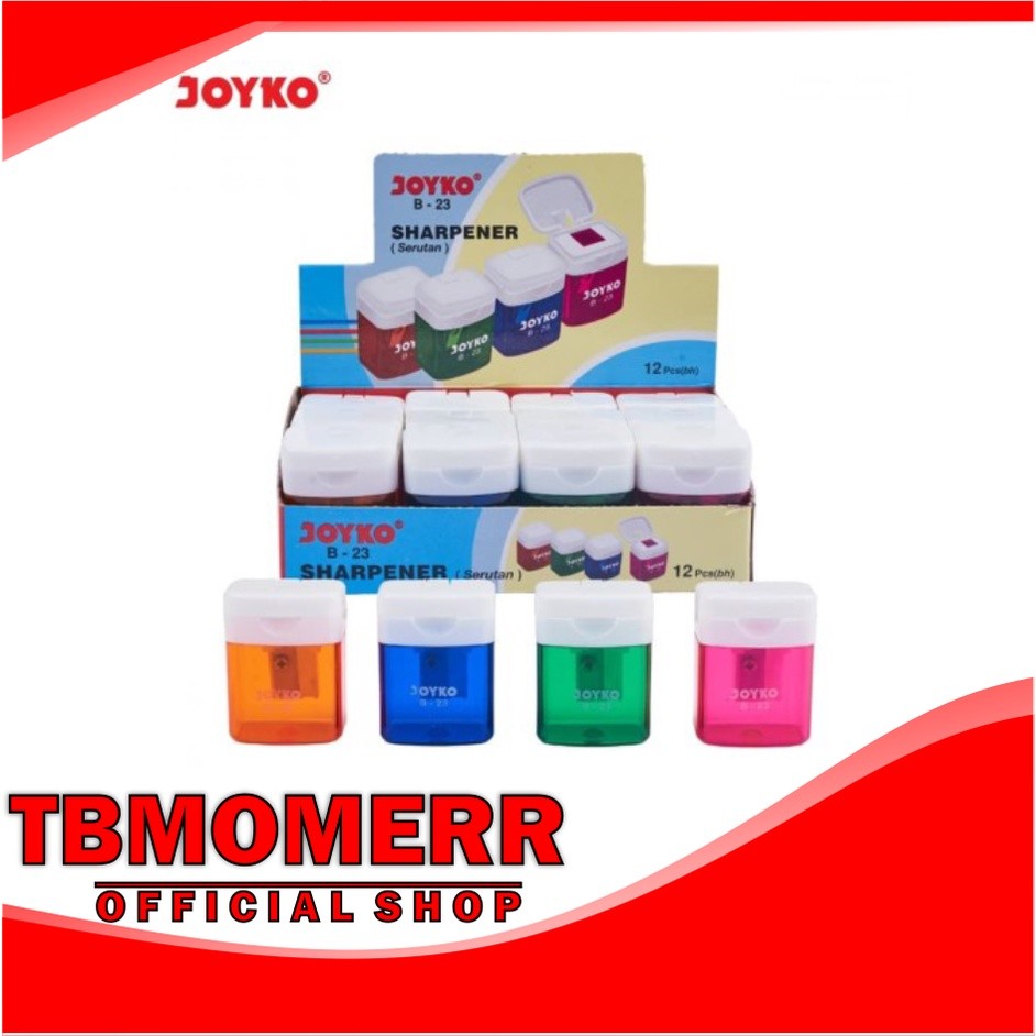 

(1PCS) JOYKO SHARPENER B-23 JOYKO SERUTAN PENSIL RAUTAN PENCIL B23