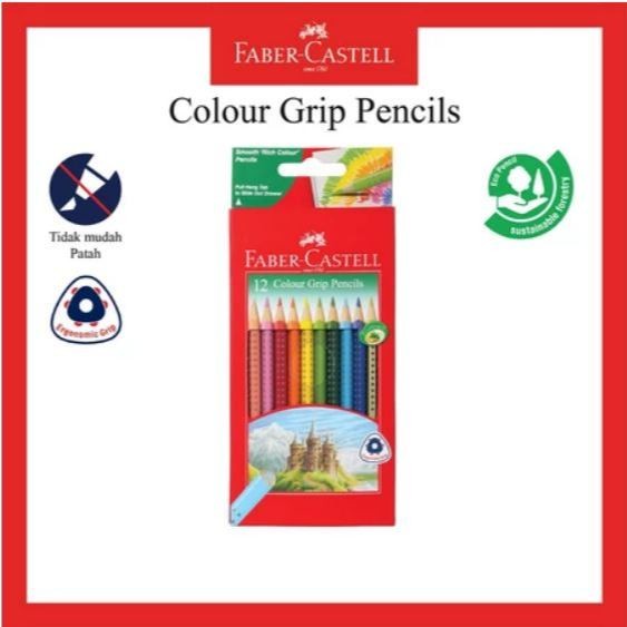 

Pensil Warna Grip Classic 12 Faber Castel 116252
