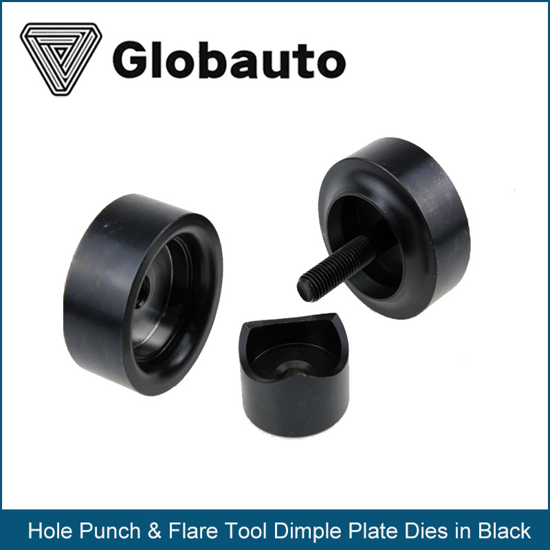 

Globauto 2" Hole Punch & Flare Tool Dimple Plate Dies in Black