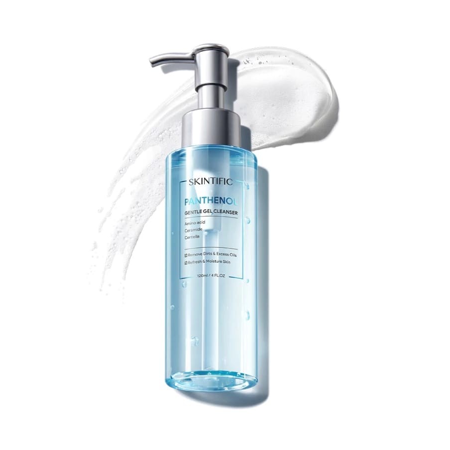 SKINTIFIC - Gentle Gel Cleanser 120ml | Facial Wash Acnes Face Wash Sabun Cuci Muka Acner Glowing