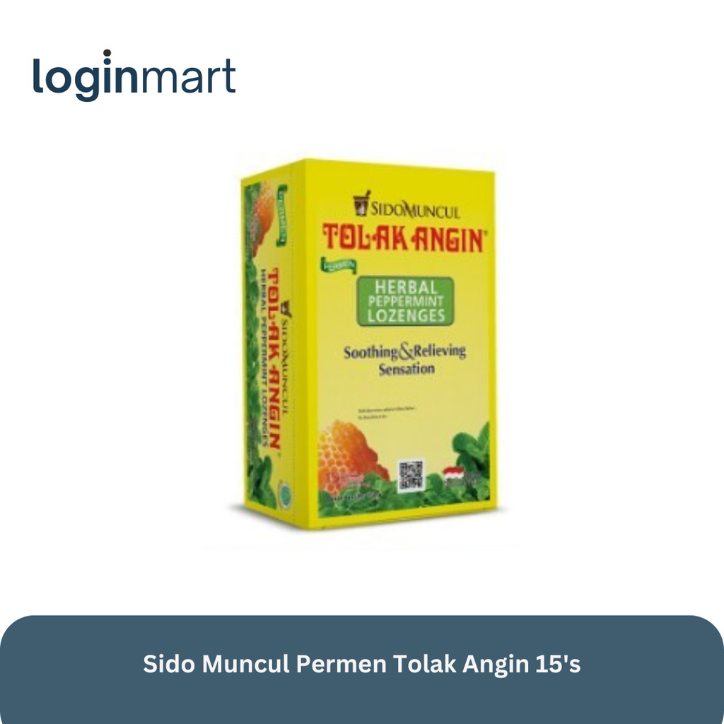 

Sido Muncul Permen Tolak Angin 15's