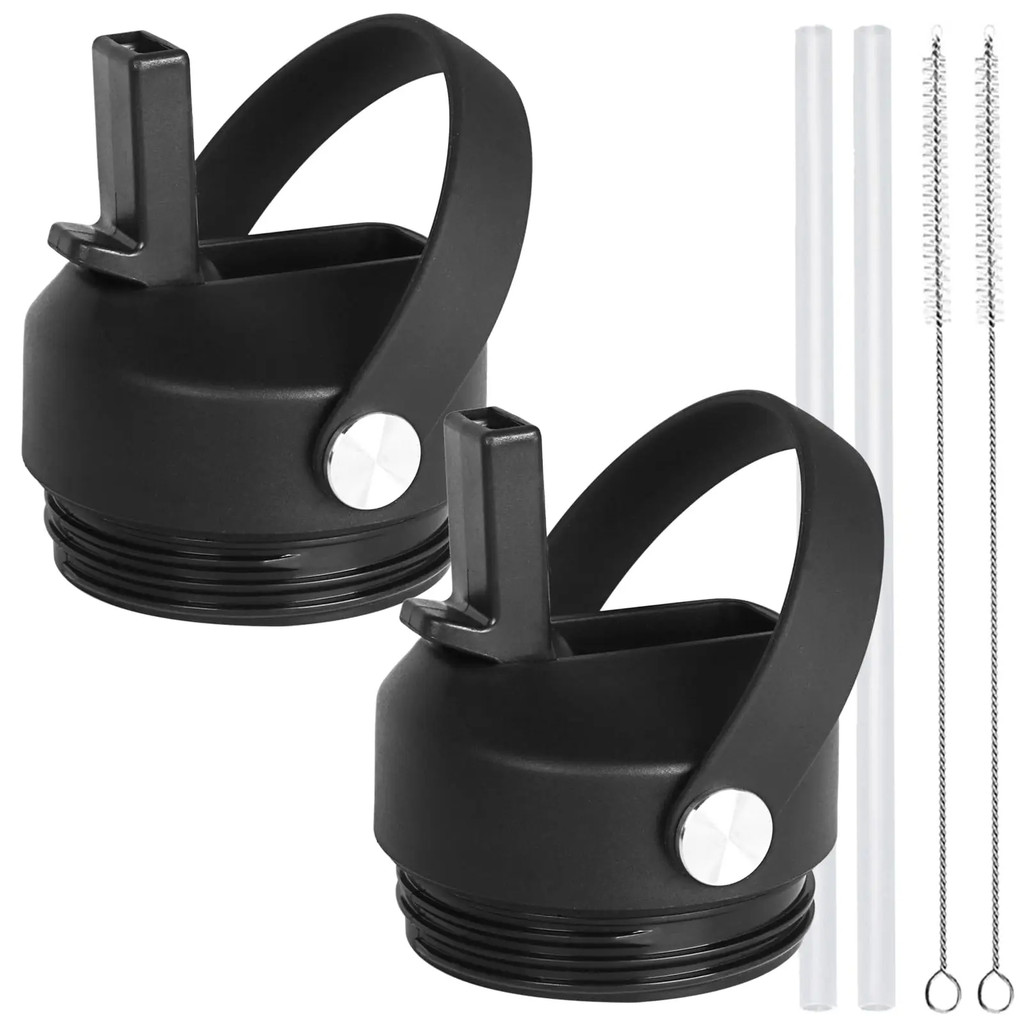 Straw lid for Yeti Water Bottle 18 26 36 64 oz, Replacement Cap Straw Cap for RTIC and Yeti Bottle, 