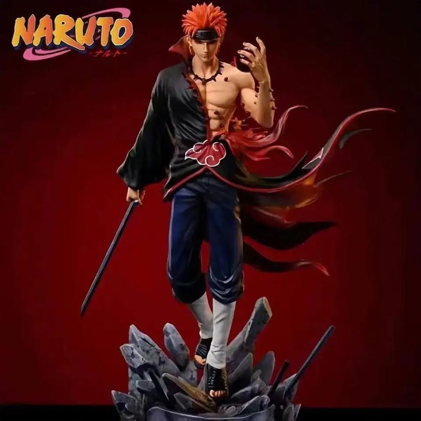 24cm Naruto Akatsuki Pain SNBR Figure Studio Recast Action Figure Pain Standing