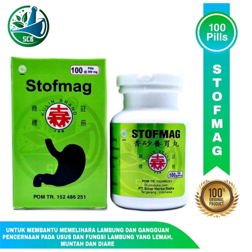 Stofmag / Stof Mag BPOM - Untuk Sakit Maag /San wei / Mei An Jiao Nang obat maag cina luka, sakit ma