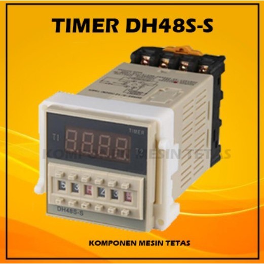 TERLARIS Timer Digital DH48SS untuk Mesin Tetas Telur Otomatis COD