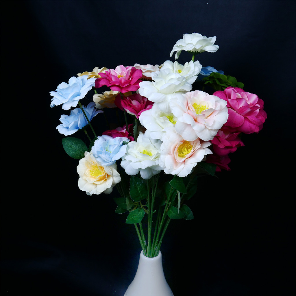 BUNGA ROSE CROWN/ BUNGA AESTHETIC X3/ BUNGA MAWAR PREMIUM/ BUNGA DEKORASI PELAMINAN/ BUNGA ARTIFICIA