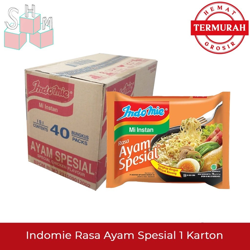 

Indomie Rasa Ayam Spesial 1 Karton