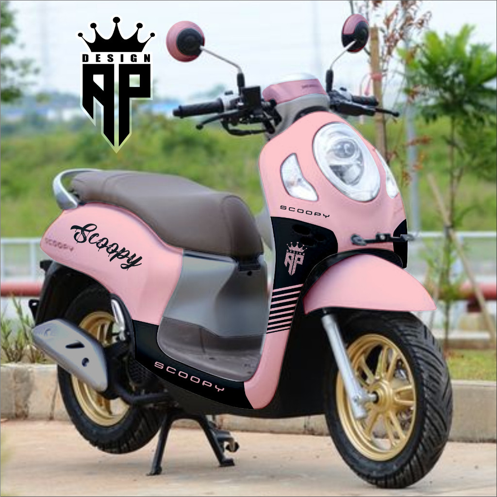 decal sticker scoopy full body FI scopy dekal stiker scoopy skopi karbu 2010 2011 2012 2013 2014 201