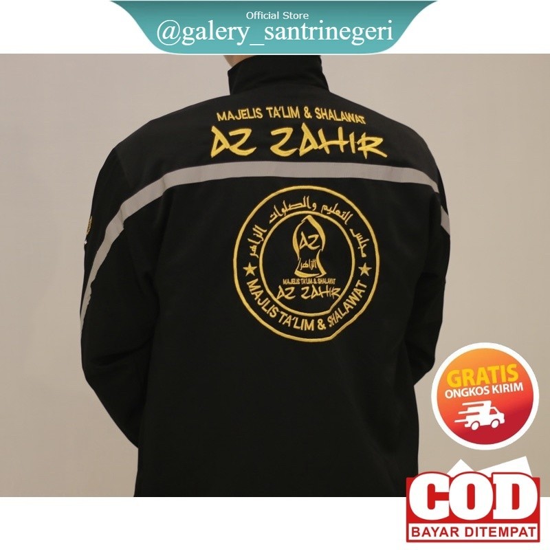 Jaket azzahir mania Az-zahir majelis talim sholawat Jaket Majelis Pria Wanita 2024