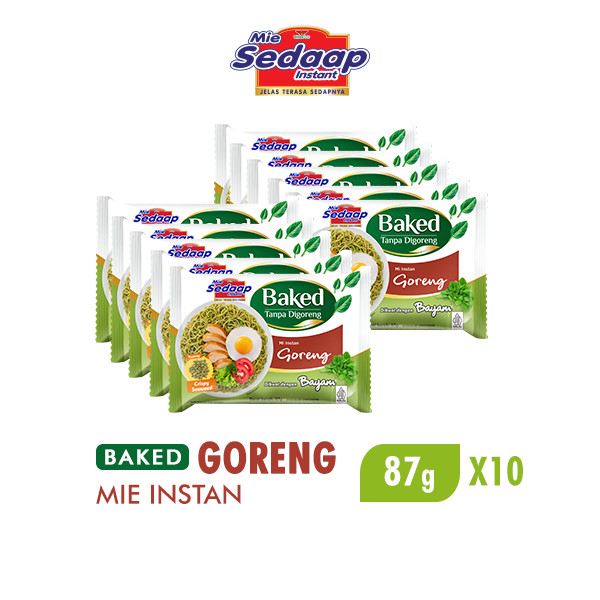 

[Paket isi 10] Mie Sedaap Baked Goreng