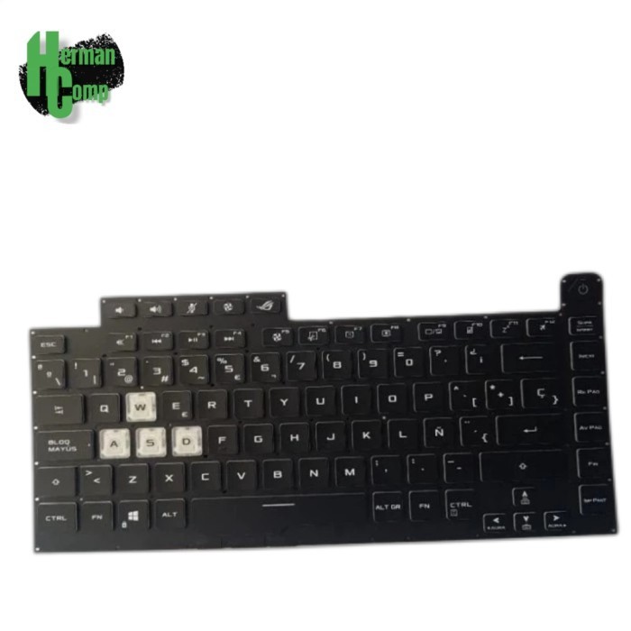 Keyboard Asus ROG Strix G15 G512 G512L G512LI Backlight - 16 Pin