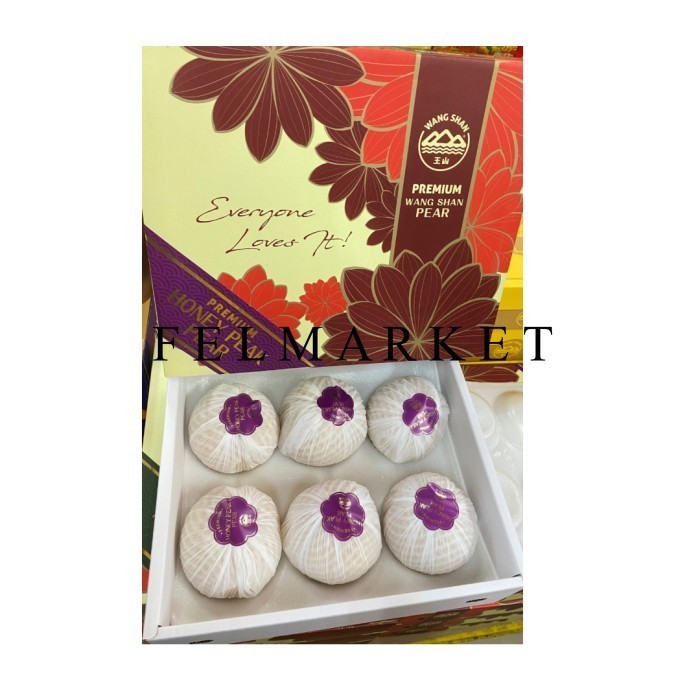 

Pear Honey Peak Wang Shan Premium / Hampers Buah Pear Imlek / Box