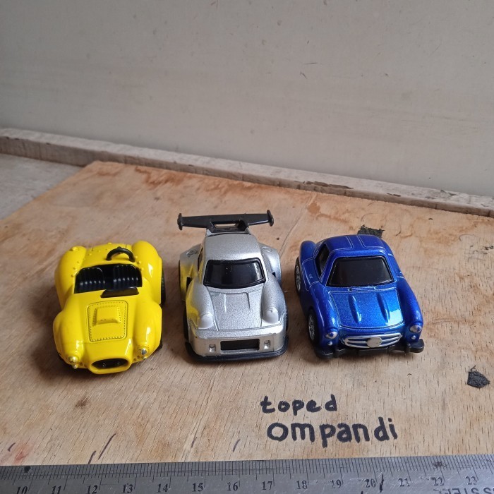 Toys mainan set diecast mobil hokben