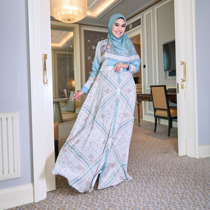 Dress Muslim Mandjha Ivan Gunawan - Shangrila Dress | Abaya gamis - S