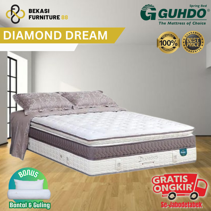 Hanya Kasur - Matras Guhdo Springbed Diamond Dream