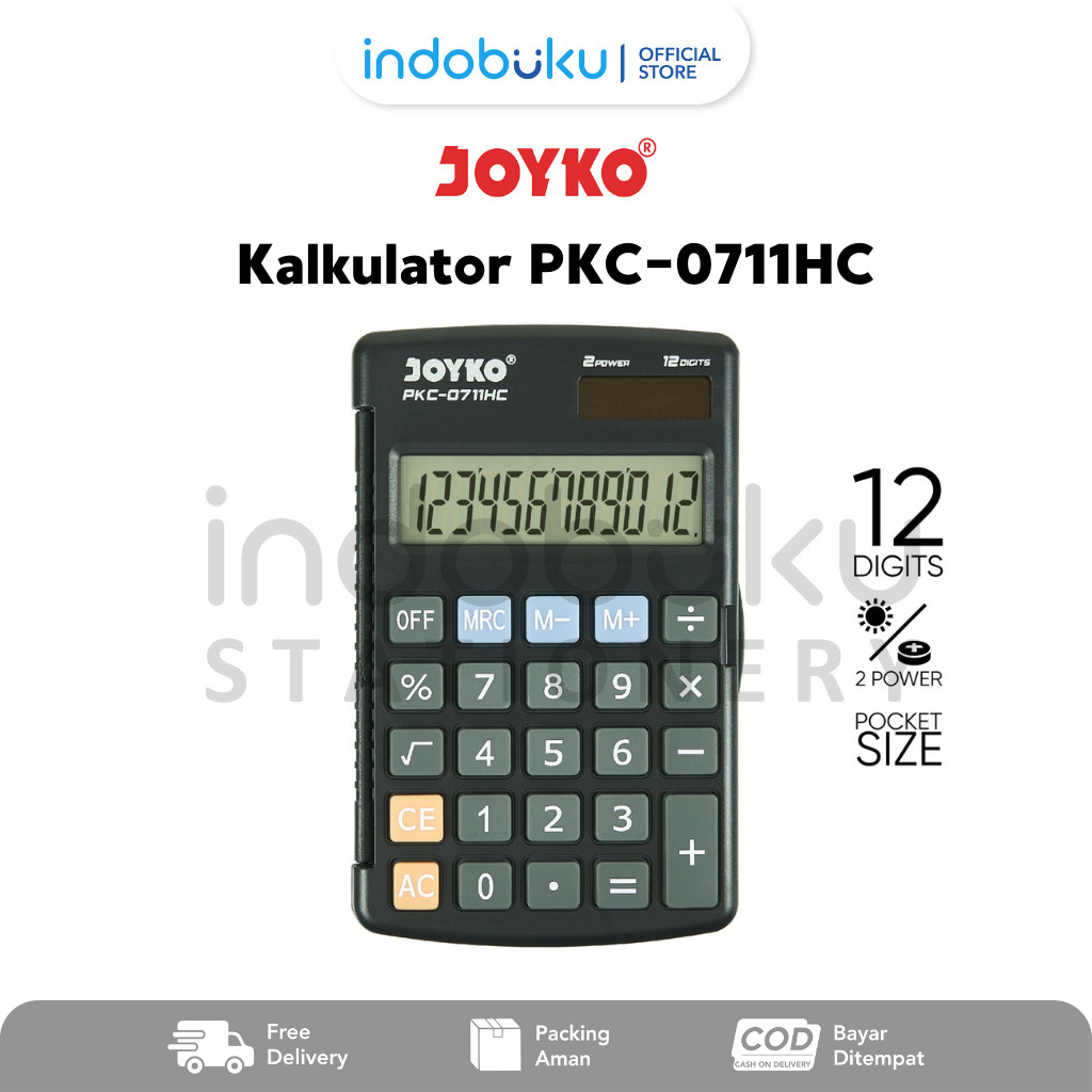 

Electronik Calculator Kalkulator Joyko PKC-0711HC