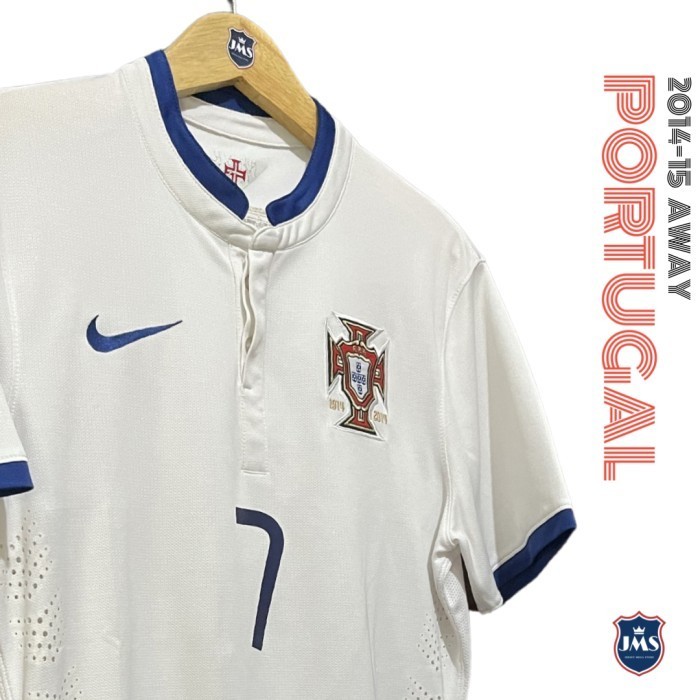 2014-15 PORTUGAL AWAY SHIRT RONALDO #7 (EXCELLENT) M - Pairs