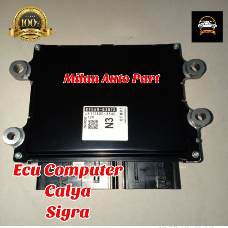 Ecu Computer Engine control unit Calya Sigra 1200cc 1.2 89560-BZQ72 ORIGINAL ASLI