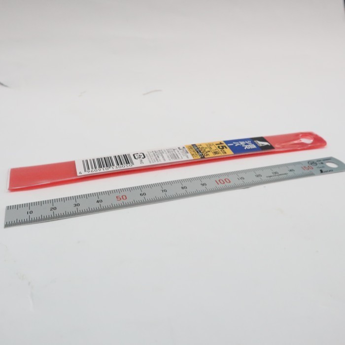 

PROMO!! -Penggaris stainless steel SHINWA Steel Ruler, 15 cm 13005
