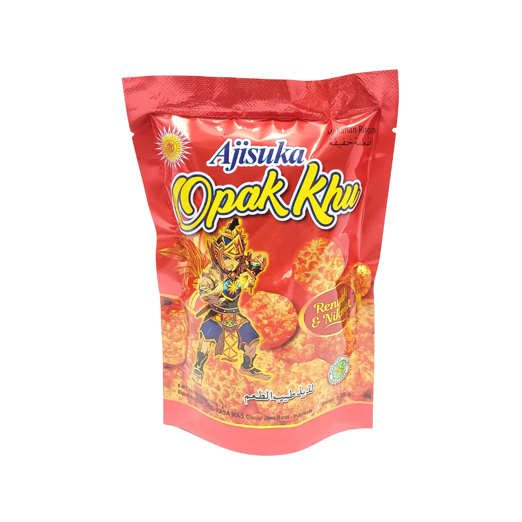 

READT snack opakku RASA BALADO pouch 1pack isi 10pcs
