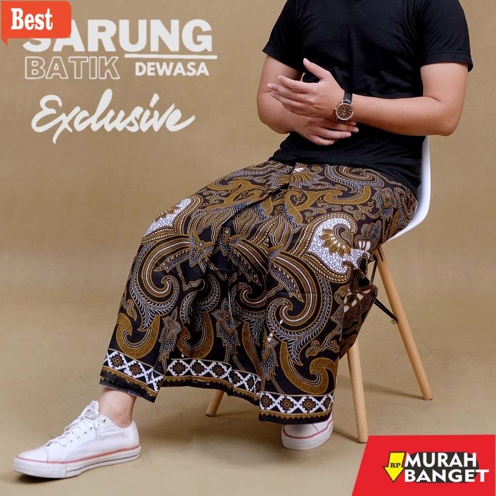 Sarung idaman- Yasmine Store Bawahan Muslim Pria Sarung Pria Dewasa Sarung Batik EXCLUSIVE Sarung Ba