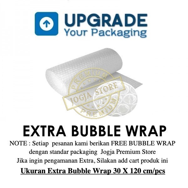 

Extra Bubble Wrap Tambahan Packing Pengiriman Barang Pesanan