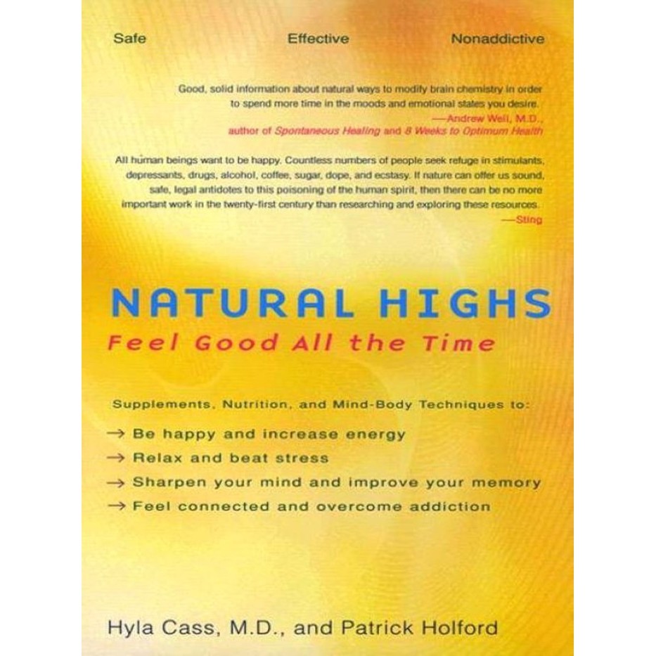 

Natural Highs: Supplements, Nutrition, and Hyla Cass & Patrick Holford
