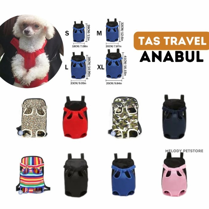 Tas Travelling Gendongan Kucing Gendongan Anjing - Gendongan Kucing Depan Belakang Tas Gendong Anjin