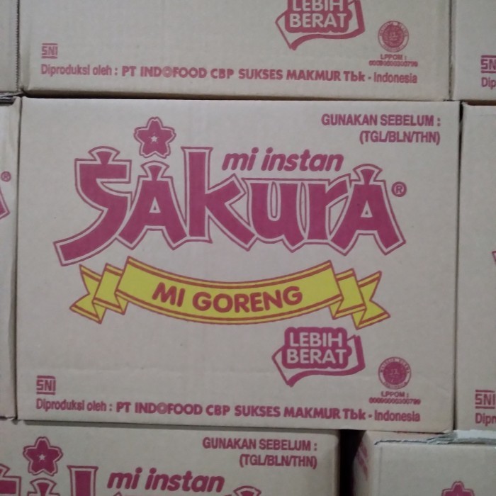 

Sakura Mie goreng 1 dus