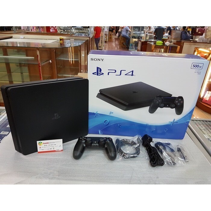 PS4 SLIM ORIGINAL 500GB GARANSI RESMI SONY 1 TAHUN