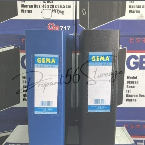 

Odner Gema 717 Folio (1 karton/dus = 12 pcs) - Hitam