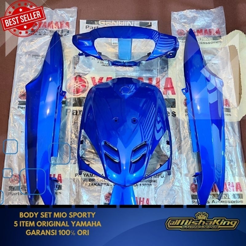 Body set mio sporty biru original body alus mio ori