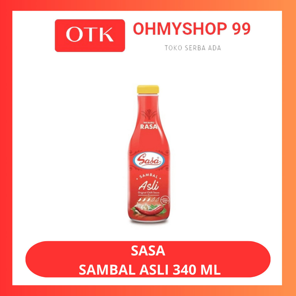 

Sasa Sambal Saus Sambal Asli 340ml