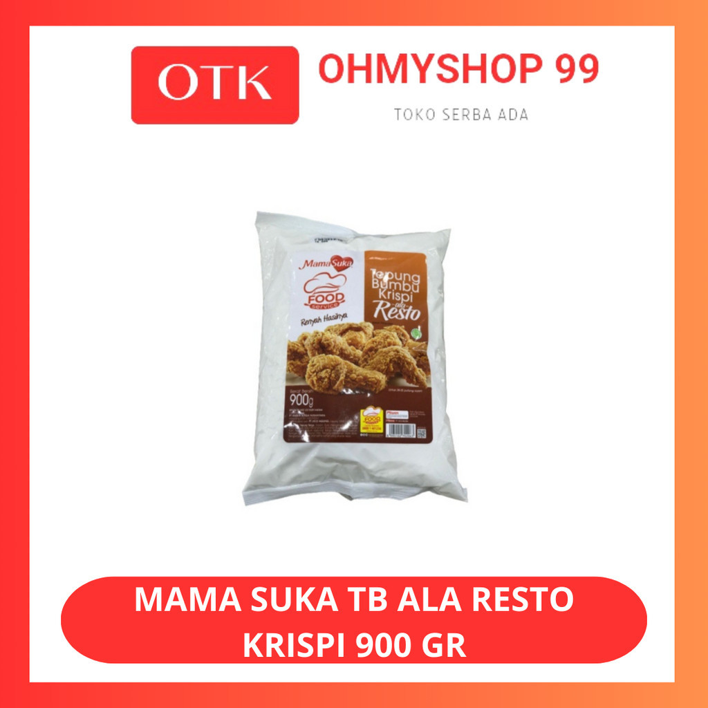 

MAMASUKA Tepung Bumbu Krispi Ala Resto 900gr