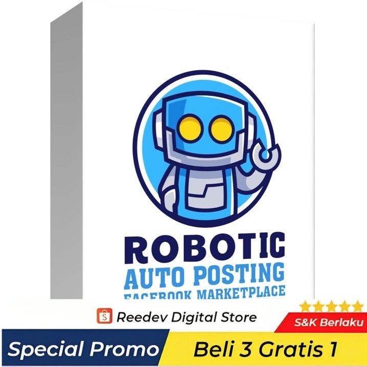 Ori ROBOTIC Robot Auto Posting Facebook Marketplace Original Asli Terbaru bergaransi murah