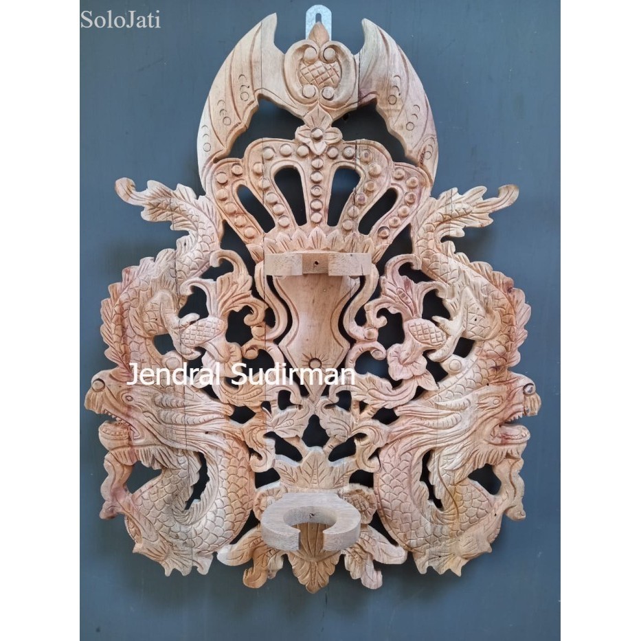 

blawong naga kembar mahkota ukir alus alus Murah Meriah JD41 murah