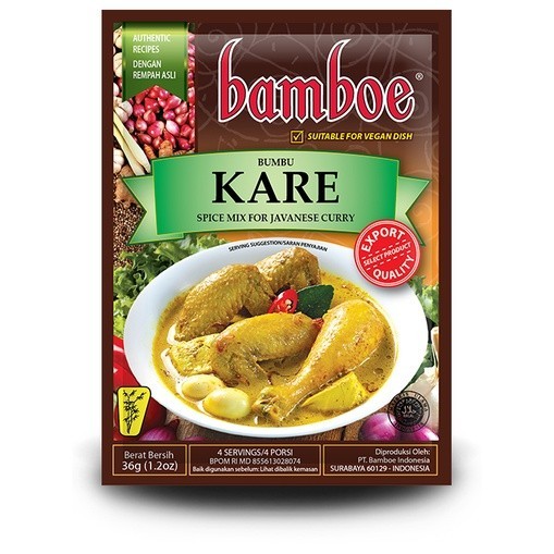 

✨ TOMOTOSTORE ✨ BAMBOE Bumbu Kare