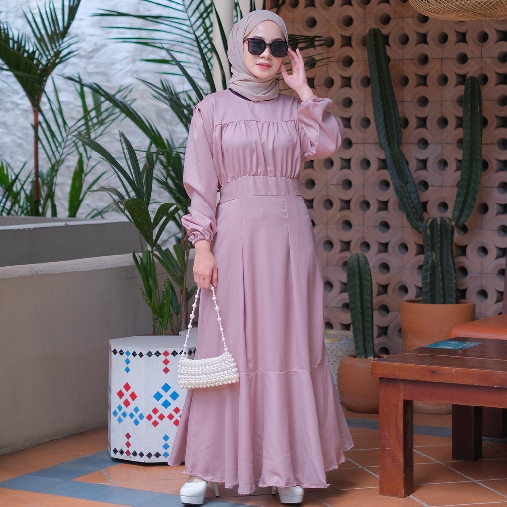 EMILY DRESS | DRESS KONDANGAN BRIDESMAID | GAMIS REMAJA KEKINIAN