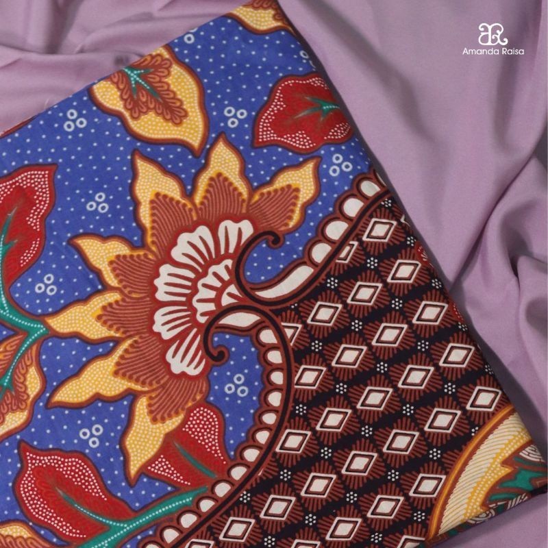 Kain Batik Meteran Potongan Motif Parang Biru