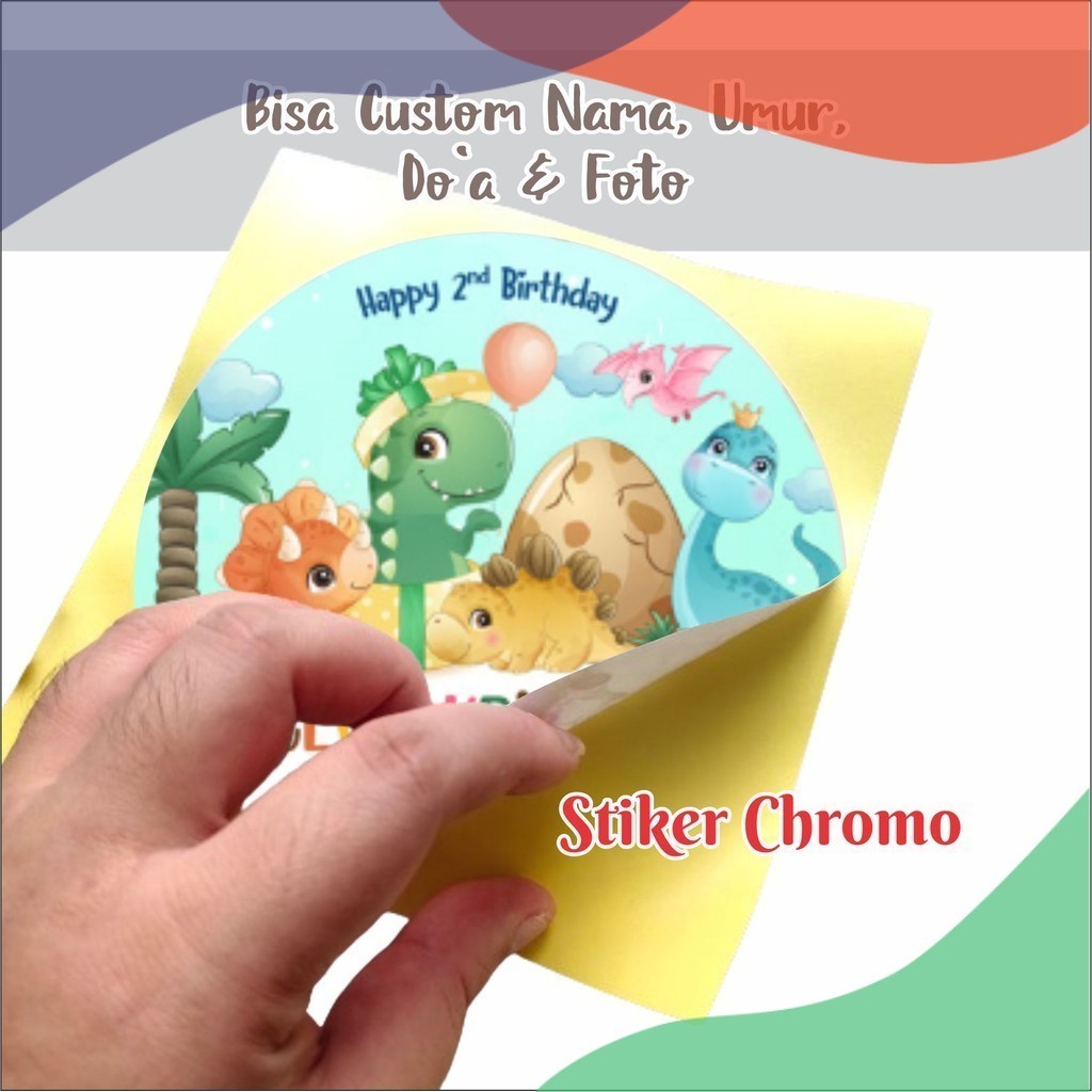 

Paket STIKER Sticker Cromo Bulat Ulang Tahun Birthday Sticker Birthday Gift Print Sticker TOKO_BLACU