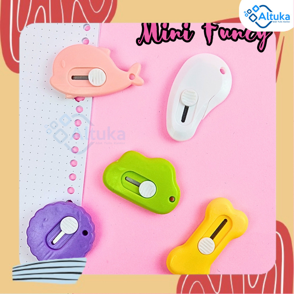 

Mini Cutter / Pisau Mini / Pemotong Kertas Mini Portable
