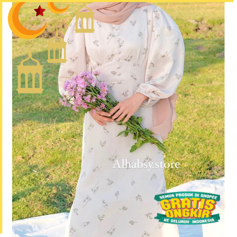Danalia Dress Korea// dress fishtail// dress muslim kekinian// dress wanita// dress edme// dapne dre