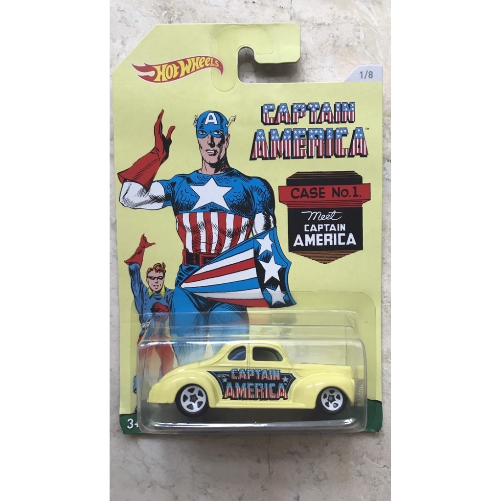Hot Wheels Captain America - 40 Ford Coupe -KA67