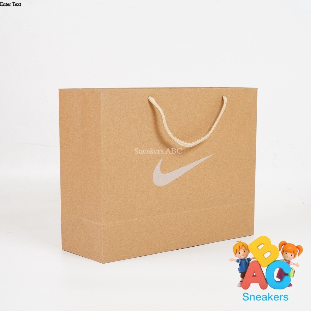 

Paper Bag / Shopping Bag Branded Sneakers Abc
