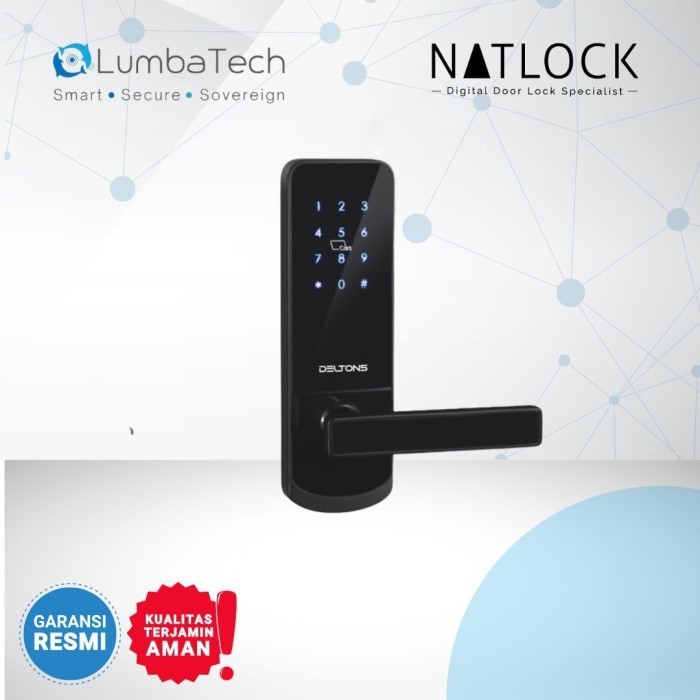 

Natlock - Smart Door Lock DR6 Card PIN Access Control Digital Door Lock