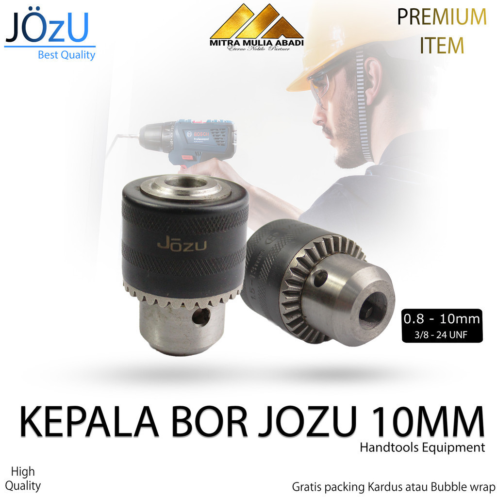 Kepala Bor Drill Chuck / Kepala Bor Jozu 10mm / Kepala Bor Cordless 10mm